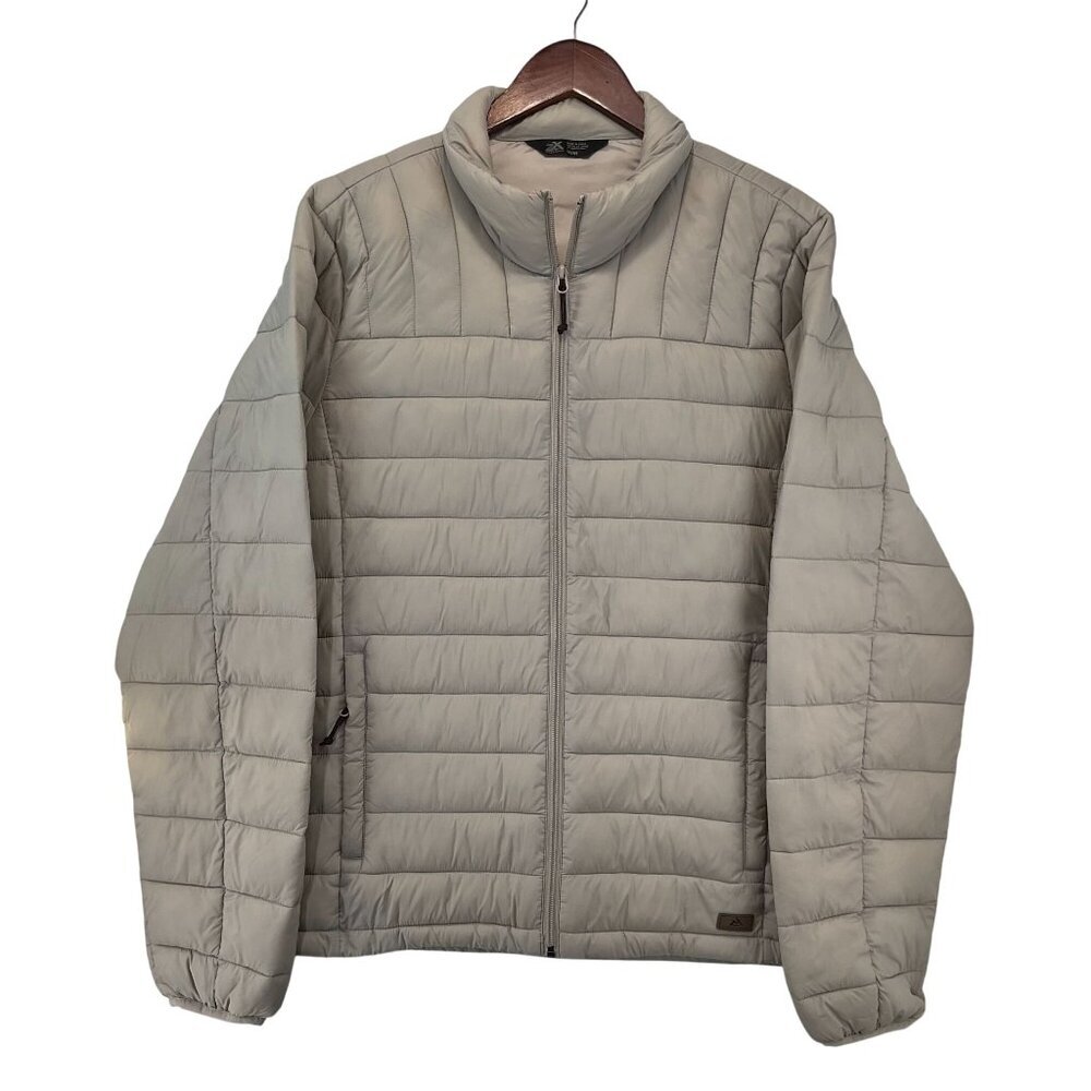 New Zeroxposur Mens Gravel Quilted Puffy Jacket size Medium